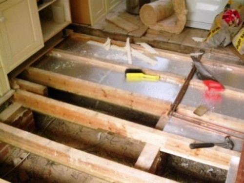 Гідроізоляція підлоги на кухні в приватному будинку