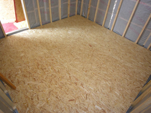 Якщо передбачається облаштування плаваючої підлоги, то залиште зазор між стіною і краєм плити в 1,2 см