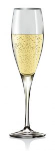 Очевидний внесок хімії, який викликає бульбашки в шампанському це в першу чергу діоксид вуглецю, який в ідеалі з'являється в процесі бродіння